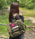 [Noradougu Seisakusho x Kataoka Shoten] Japanese 3-Way Tactical School Bag (Olive Drab)