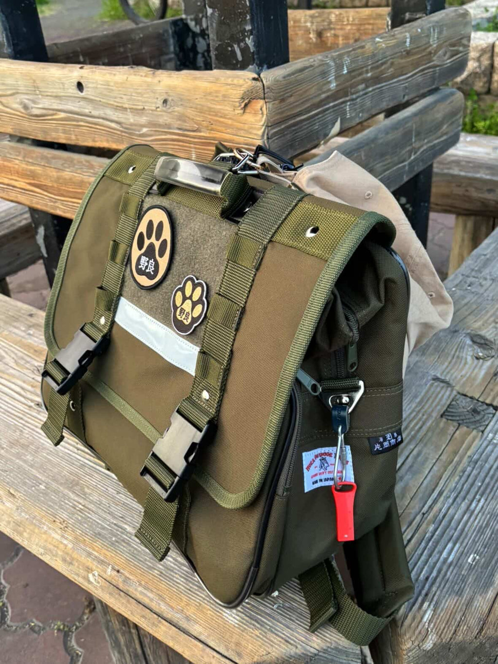 【野良道具製作所×片岡商店】国産3wayタクティカルスクールバッグ