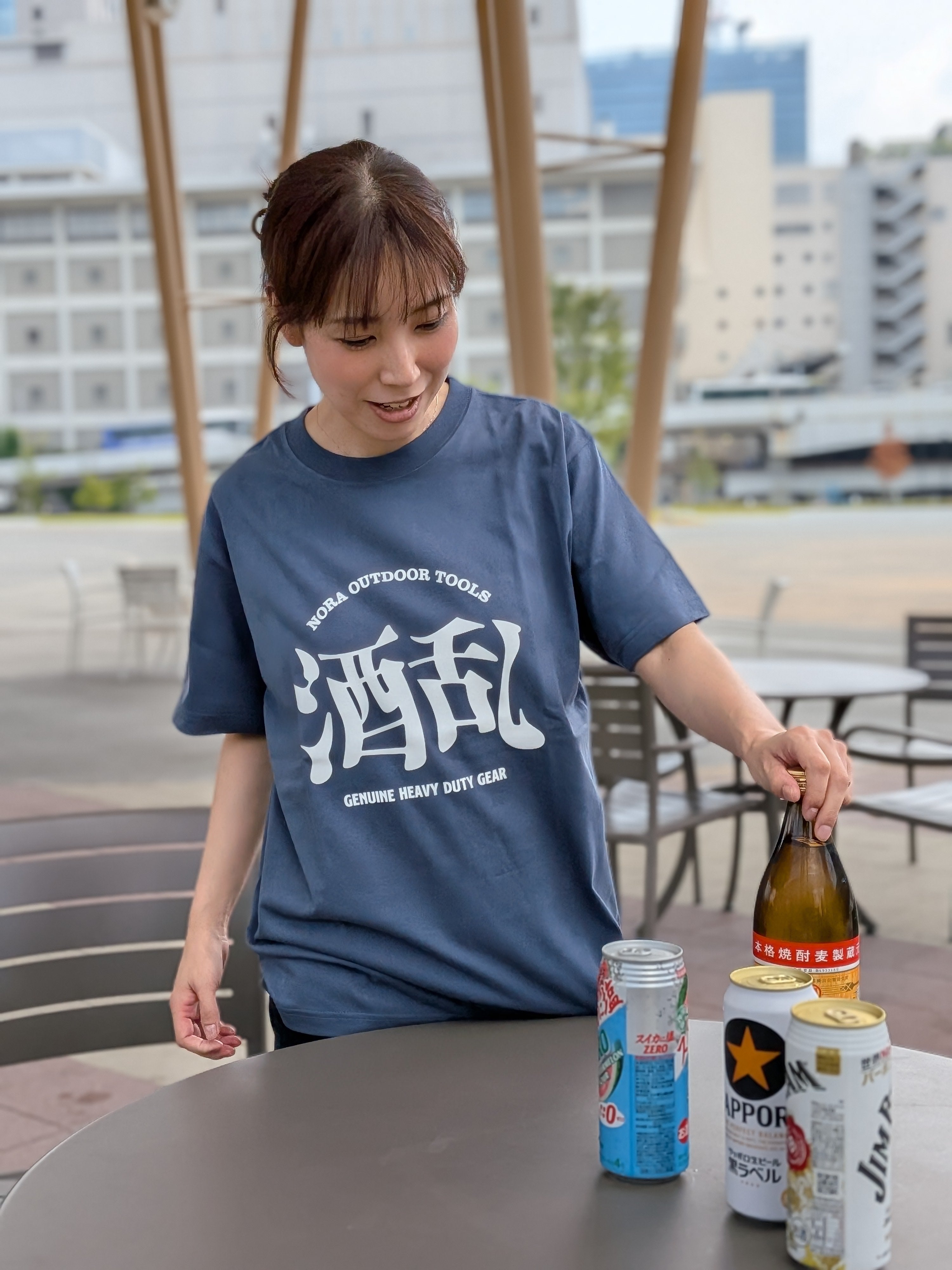 酒乱Tシャツ「へべれけ」