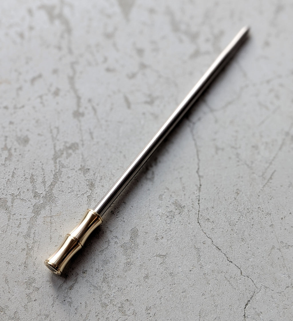 真鍮とチタンのソイルスティック【受注生産品】
