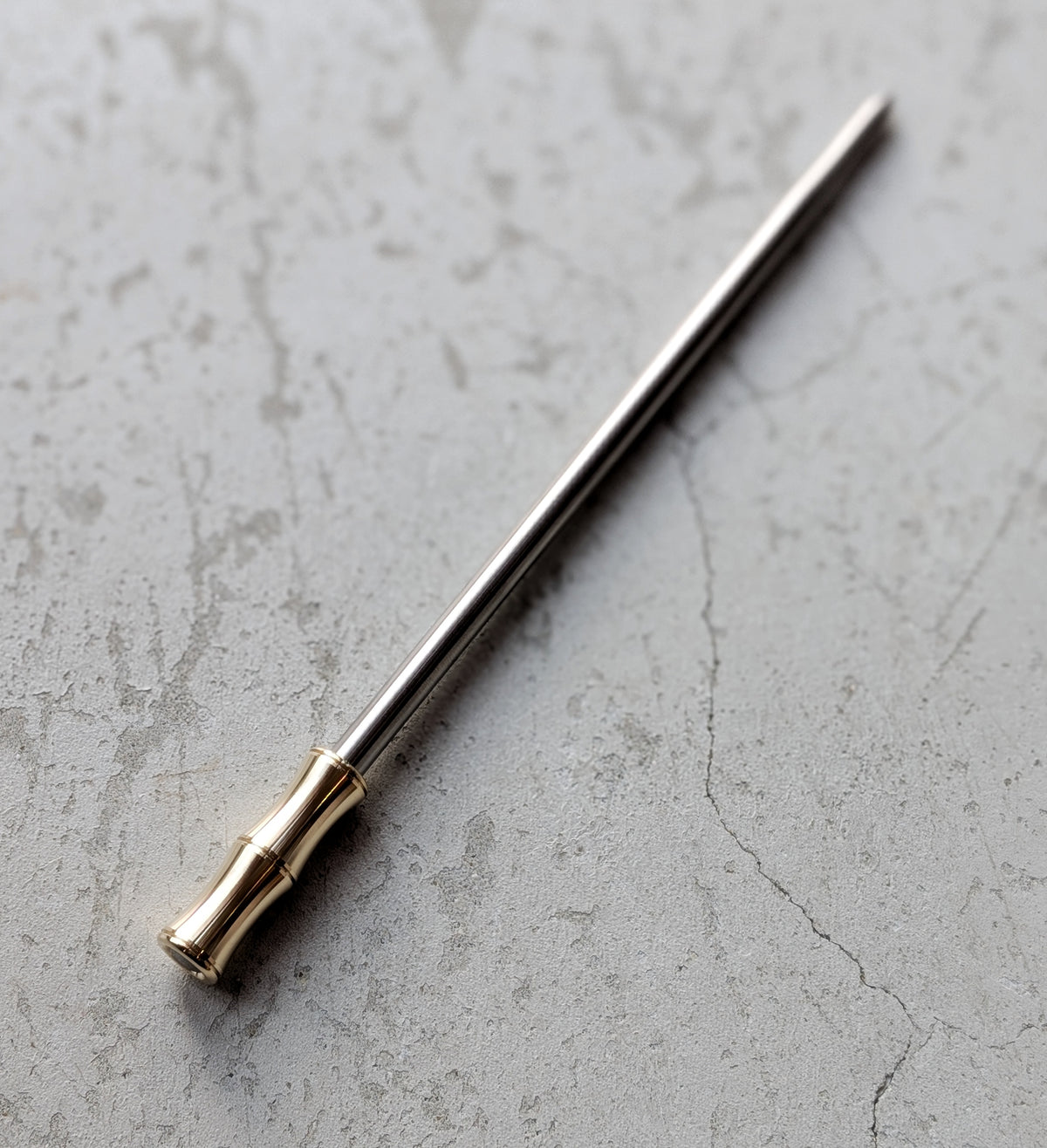 真鍮とチタンのソイルスティック【受注生産品】