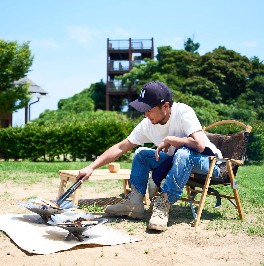 桜型焚き火台「野桜」